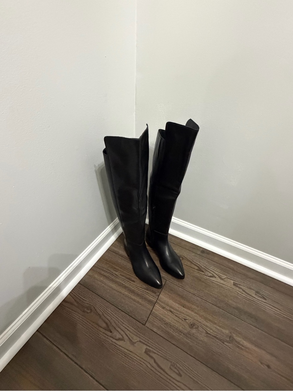 Seychelles Black Over-the-Knee Pointed Toe Boots New without Box